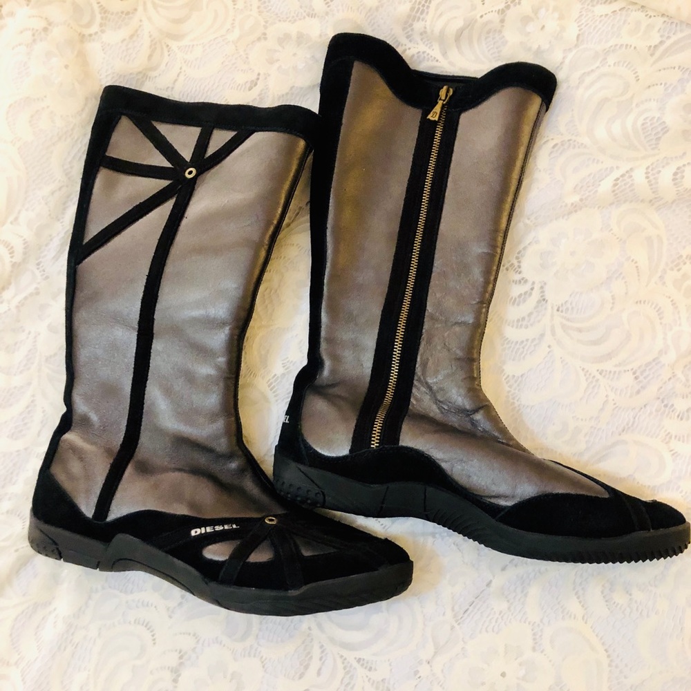 DIESEL all weather boots sz 10